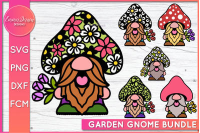 Garden Gnome SVG Bundle