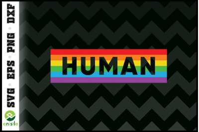 LGBT Pride SVG - Human SVG LGBTQ rainbow