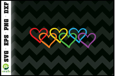 LGBT Heart Equality Graphic