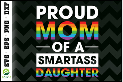 Proud MOM LGBTQ Graphic