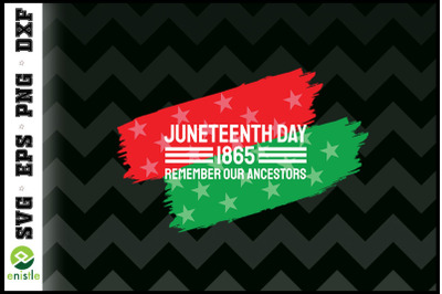 Juneteenth Freedom Independence Day Flag