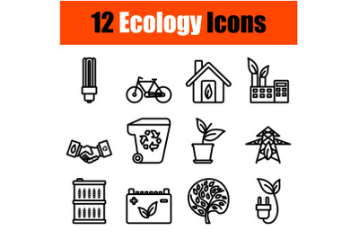 Ecology Icon Set