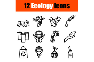 Ecology Icon Set