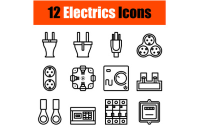 Electrics Icon Set