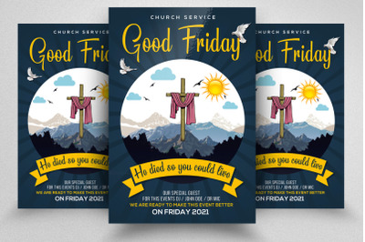 Good Friday Flyer/Poster Template