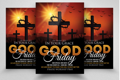 Good Friday Flyer&2F;Poster