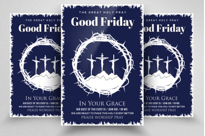 Good Friday Flyer Psd Template