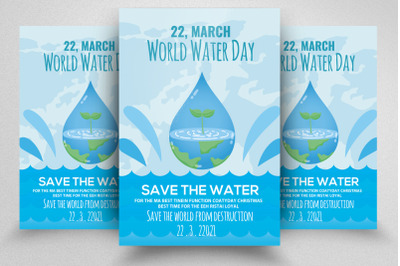 World Water Day Flyer/Poster