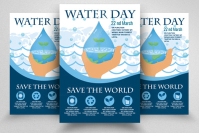 World Water Day Flyer/Poster