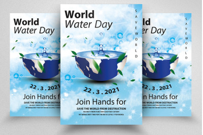 World Water Day Flyer/Poster Template