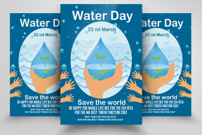 World Water Day Flyer/Poster