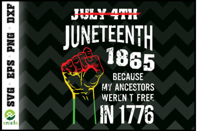 Juneteenth 1865 American African Freedom