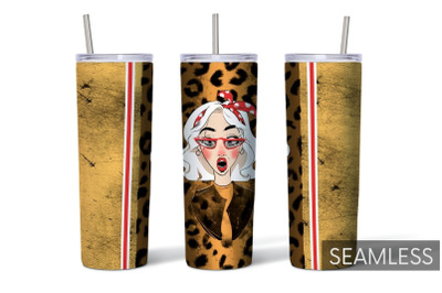 Leopard Tumbler Sublimation