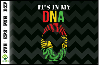 It&#039;s In My DNA Fingerprint Black History