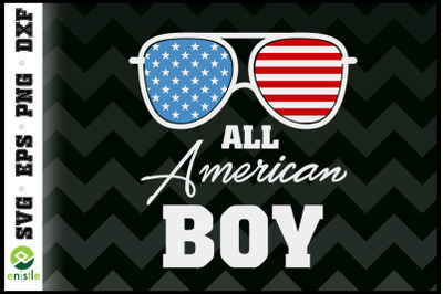 All American Boy Sunglasses USA flag