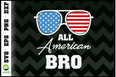 All American Bro Sunglasses USA flag