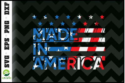 Made In America Born In USA 4th Of July