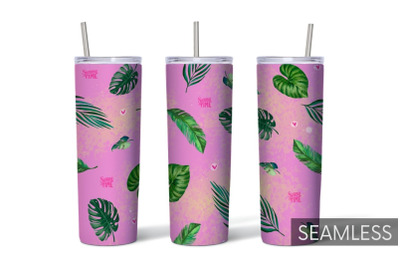 Palm Leaf Tumbler Sublimation