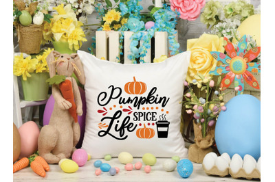 pumpkin spice life svg design