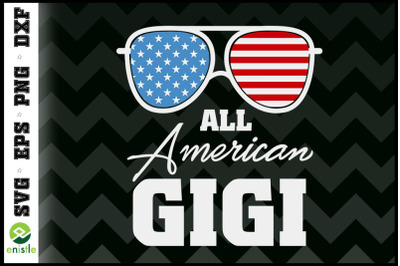 All American Gigi Sunglasses USA flag