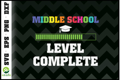 Middle school level complete Graduation