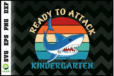 Ready To Attack Kindergarten Shark