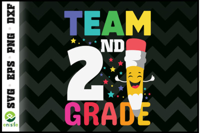 Team 2nd Grade Pencil Back to School