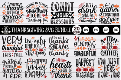 Thanksgiving svg bundle vol 2