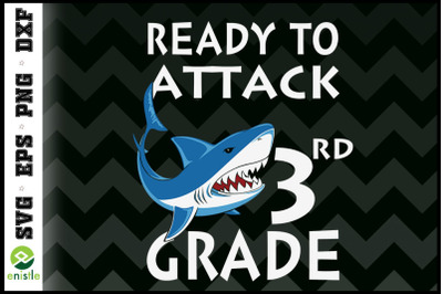 Shark attack Ready To Attack 3rd Grade