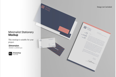 Minimalist Stationery Mockup