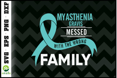 Myasthenia Gravis mess with wrong family