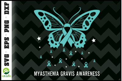 Myasthenia Gravis Awareness Butterfly