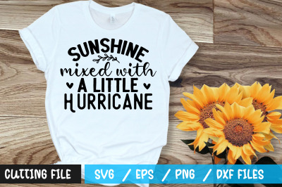 Sunshine mixed with a little hurricane svg