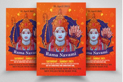 Rama Navami Flyer/Poster Template