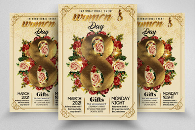 Women&#039;s Day Event  Flyer Template