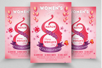 Women&#039;s Day Event  Flyer Template