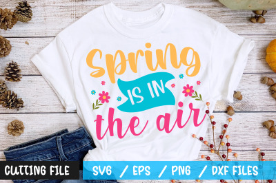 Spring is in the air svg