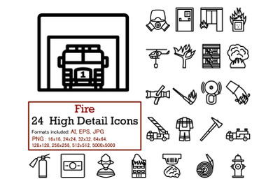 Fire Icon Set