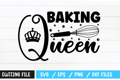 Baking queen svg