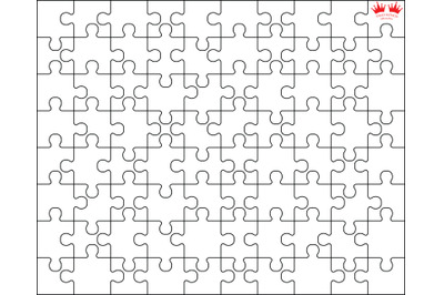 White puzzle design. Instant download svg, dxf, png, eps and jpg file,