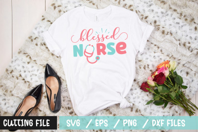 Blessed nurse svg