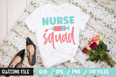 Nurse squad svg