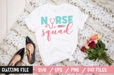 Nurse squad svg