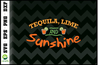 Tequila Limes Sunshine Beach Funny