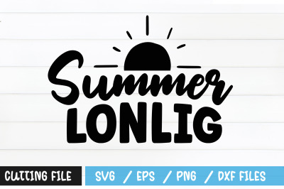 summer lonlig svg