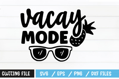 Vacay mood svg