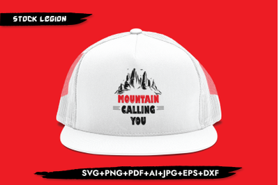 Mountain Calling You SVG
