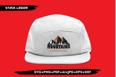 Mountains Expedition SVG