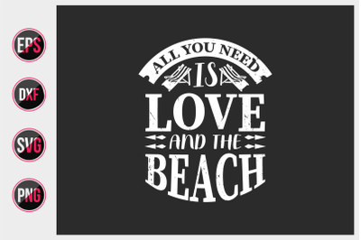 All you need is love and the beach