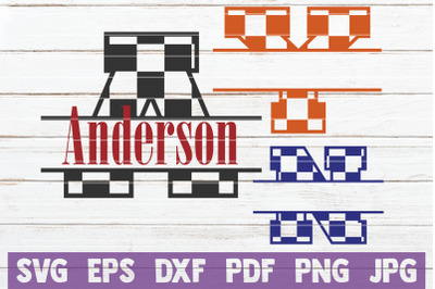 Checkered Monogram Alphabet